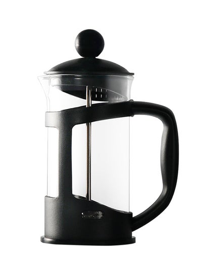 Buy French Press Coffee Maker Black 12x8x18cm in Egypt