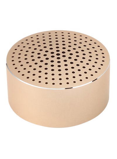 Buy Mi Bluetooth Speakers Wireless Audio Player Support Hands-free Phone Call Champagne gold in UAE