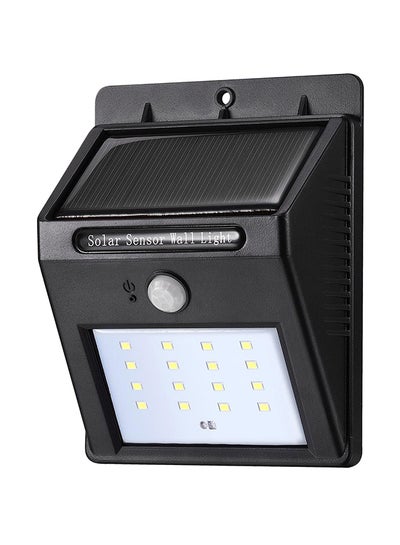 Buy Led Solar Light Black 13x10x5centimeter in Saudi Arabia