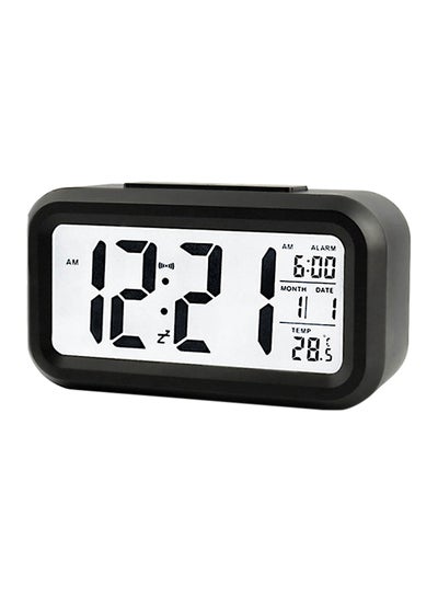 Buy Digital Alarm Clock Black/White in Egypt