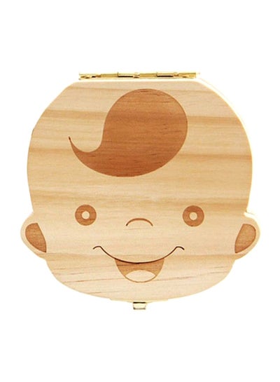 Buy Wooden Tooth Box Organizer in UAE