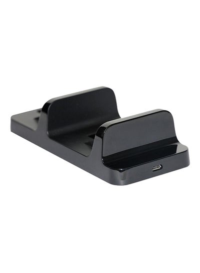 Buy Wireless Dual USB Charging Dock Stand For PlayStation 4 Controller Black in Saudi Arabia