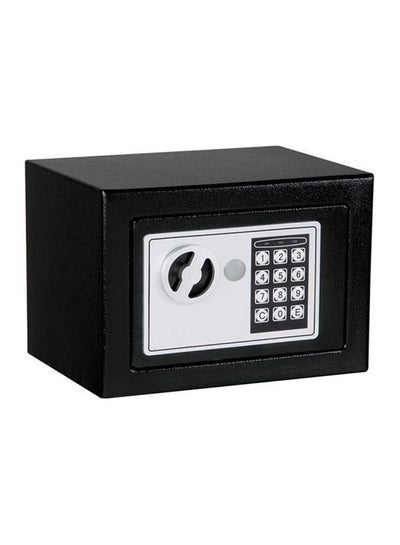 Buy 17EB Digital Electronic Safe Black/Silver 22.7x17.8x17.8centimeter in Saudi Arabia