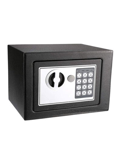 Buy 17EL Steel Safe Black/White 28*22*22cm in Saudi Arabia