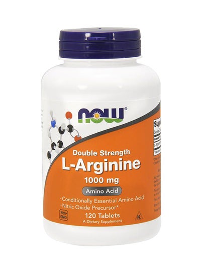 Buy Double Strength L-Arginine 1000mg - 120 Tablets in UAE