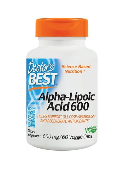 Buy Alpha-Lipoic Acid - 600 mg 60 Capsules in UAE