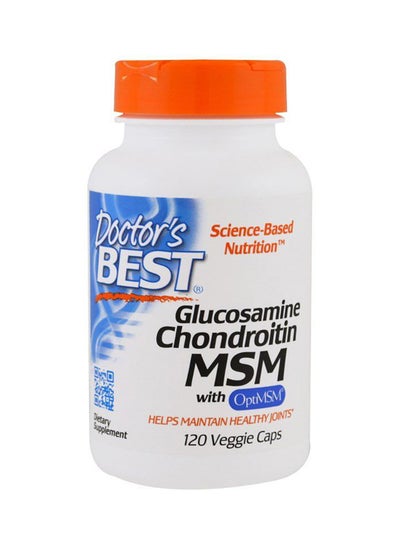 Buy Glucosamine Chondroitin MSM With Optimsm - 120 Capsules in UAE