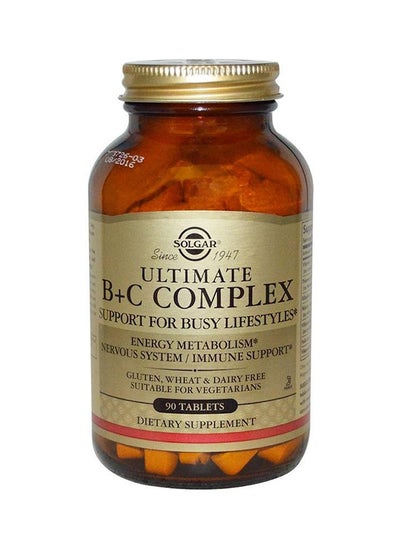 Buy Ultimate B And C Complex - 90 Tablets in UAE