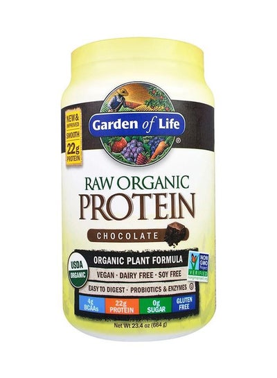 Buy Chocolate Raw Organic Plant Protein Formula in UAE