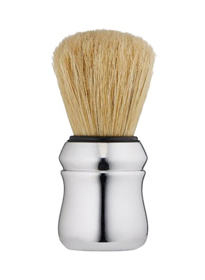 Buy Professional Shaving Brush Silver/Brown 12cm in UAE