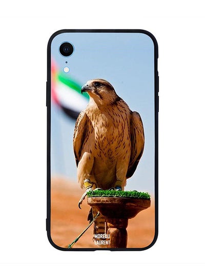 Buy Protective Case Cover for Apple iPhone XR Eagle & UAE Flag in UAE