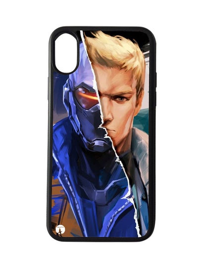 Buy Protective Case Cover for Apple iPhone X The Video Game Overwatch in Saudi Arabia