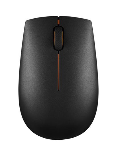 Buy 300 Wireless Compact Mouse Black in UAE