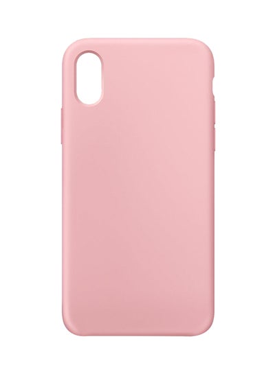 Buy Silicone Back Case Cover For Apple iPhone XR Pink in UAE