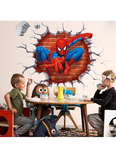 Buy Spider Man Cartoon Wall Sticker in Saudi Arabia