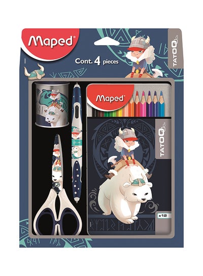 Buy Tatoo School Stationery Set in UAE