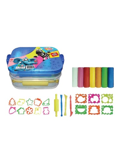 Buy Modelling Clay And Mould Set Multicolour in UAE