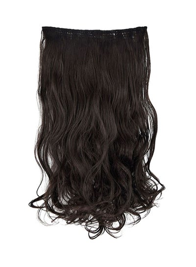 Buy Wavy Lace Vibrant Natural-Looking Wig Black 60centimeter in Saudi Arabia