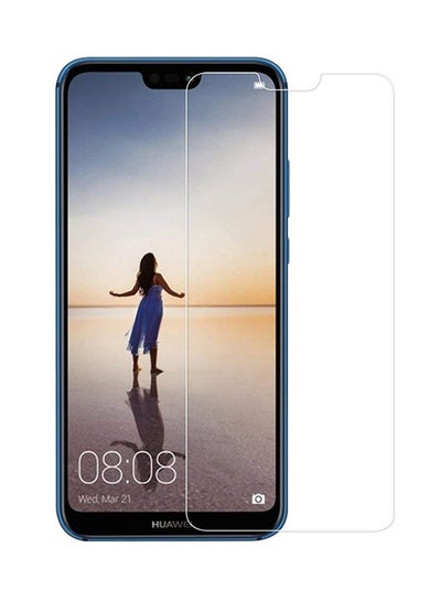 Buy Tempered Glass Screen Protector For Huawei Nova 3e/P20 lite Clear in Saudi Arabia