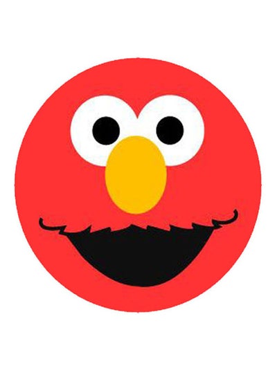 Buy Elmo Badge Pin Red/Black/White in Saudi Arabia