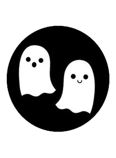 Buy Ghosts Printed Pin Black/White in Saudi Arabia