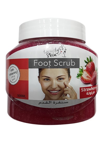 Buy Strawberry Foot Scrub 500ml in Saudi Arabia