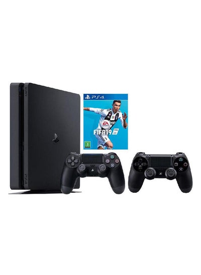 PlayStation 4 1TB Console With 2 DualShock 4 And FIFA 19 UAE | Noon UAE | kanbkam