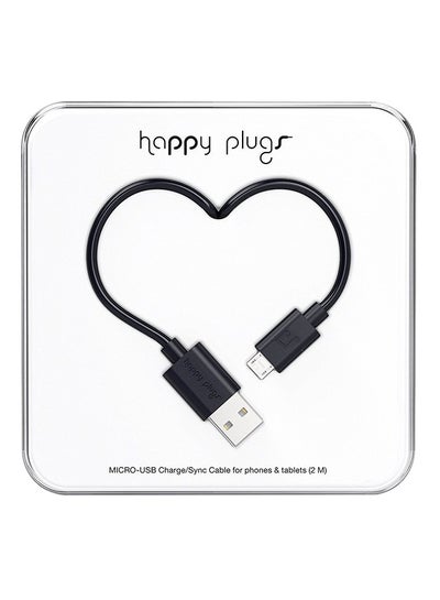 Buy Micro USB Data Sync Charging Cable Black in Egypt