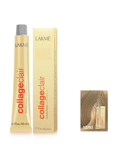 Buy Collage Clair Hair Colour 12/63 Superblonding Gold Chestnut Blonde 60ml in Egypt