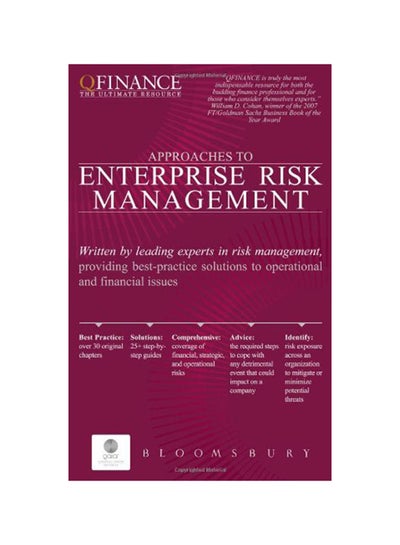 Buy Approaches to Enterprise Risk Management printed_book_hardback english - 1/7/2010 in UAE