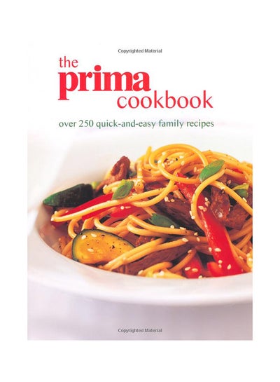 اشتري The "Prima" Cookbook غلاف ورقي عادي في الامارات