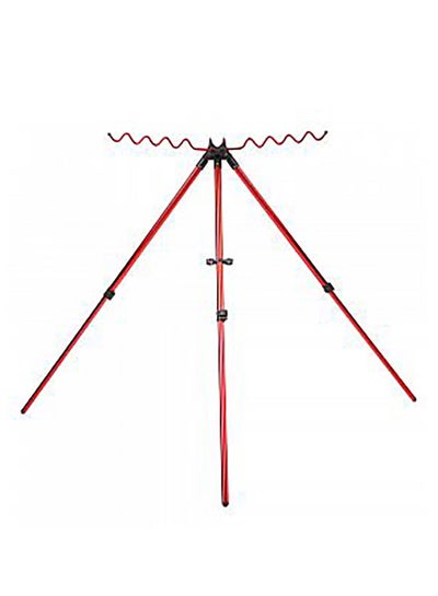 Buy Telescopic Adjustable Fishing Rod Tripod 26.4x3x2inch in UAE