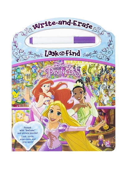 Buy Disney Princess Write-And-Erase Look And Find - Paperback English by Phoenix International Publications UK Ltd - 01/09/2012 in Egypt