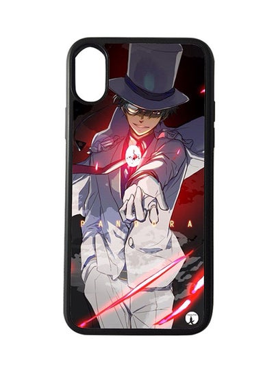 Buy Protective Case Cover For Apple iPhone XS Max The Anime Detective Conan (Black Bumper) in Saudi Arabia