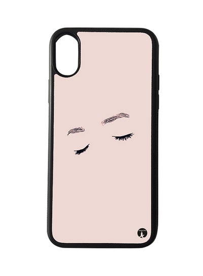 Buy Protective Case Cover For Apple iPhone XS Max Eyes (Black Bumper) in Saudi Arabia