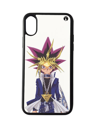 Buy Protective Case Cover For Apple iPhone XS Max The Anime Yu Gi Oh (Black Bumper) in Saudi Arabia