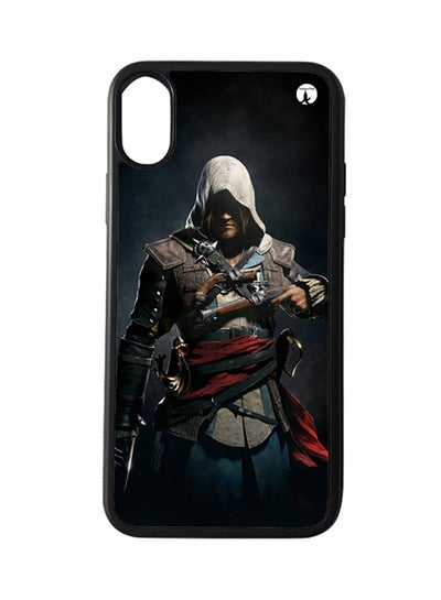 Buy Protective Case Cover For Apple iPhone XR The Video Game Assassin's Creed (Black Bumper) in Saudi Arabia