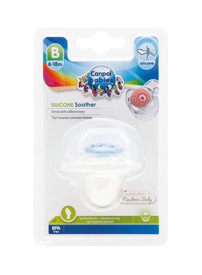 Buy Newborn Baby Orthodontic Silicone Soother (6-18 Months) in Saudi Arabia