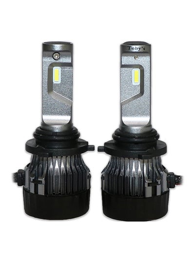 Buy 2-Piece T2 Mini LED Car Headlight Set in UAE