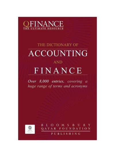 Buy Dictionary of Accounting and Finance - Hardcover in UAE