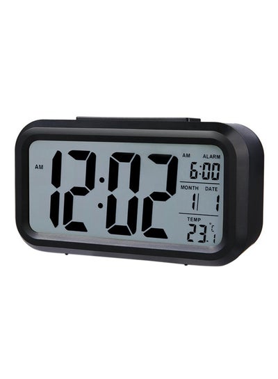 Buy LED Digital Table Alarm Clock Black 130 x 72 x 44mm in Egypt