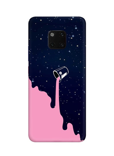 Buy Matte Finish Slim Snap Basic Case Cover For Huawei Mate 20 Pro Berry Milky Way in Saudi Arabia