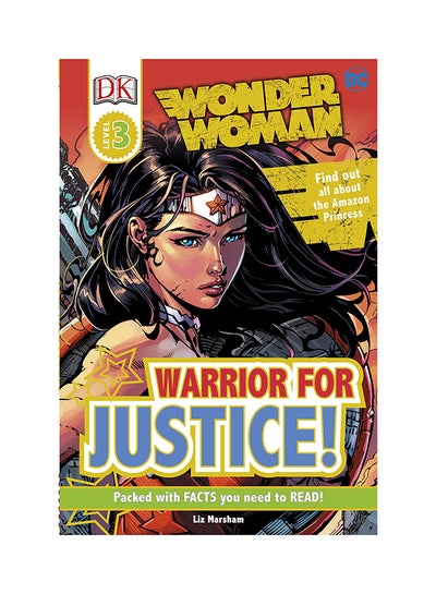 اشتري Dc Wonder Woman Warrior For Justice! غلاف مقوى في الامارات