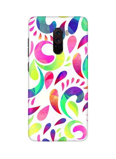 Buy Matte Finish Slim Snap Basic Case Cover For Xiaomi Pocophone F1 Floral Blast in UAE