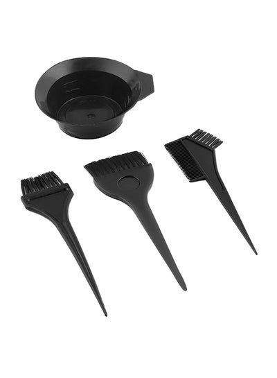 Buy 4-Piece Hair Dye Set Black in UAE