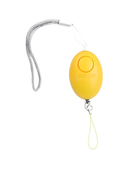 Buy Self Defence Security Alarm Keychain Yellow in UAE