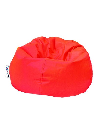 Buy Leather Bean Bag Red in UAE