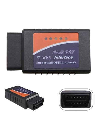 Buy Wi-Fi ELM327 OBD2 Car Diagnostic Scanner Tool in Saudi Arabia