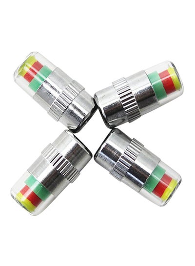 Buy 4-Piece Car Tyre Pressure Monitor Indicator Valve in Saudi Arabia