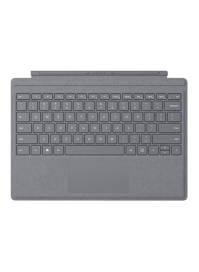 Buy Surface Pro Signature Type Cover Keyboard Platinum in Saudi Arabia